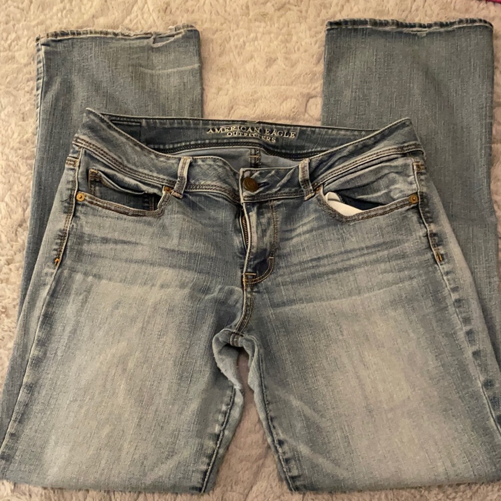 American Eagle kick boot jeans 14 long